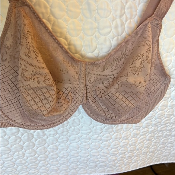Wacoal Minimizer Lace Underwire Bra in Mauve - Picture 3 of 4